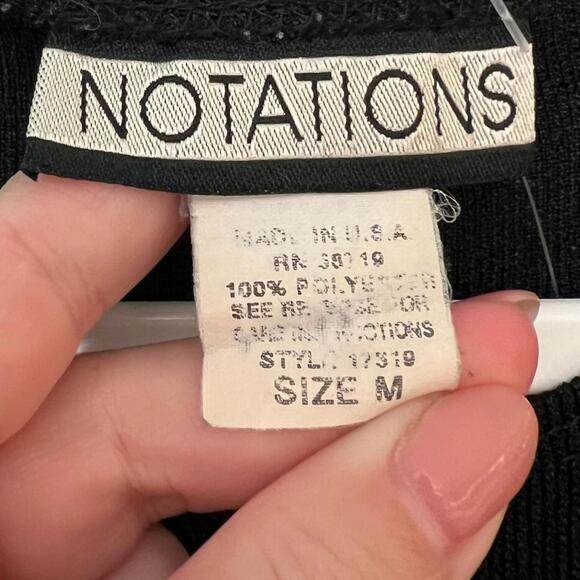 Vintage Black Sleeveless Top - Picture 3 of 6